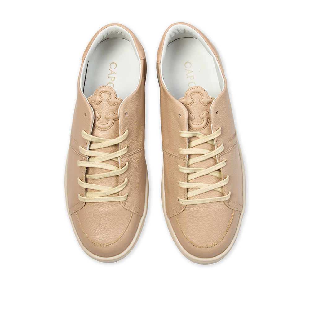 T&Ecirc;NIS NUDE SEDA DE COURO AMARRA&Ccedil;&Atilde;O FEMININO image number 4