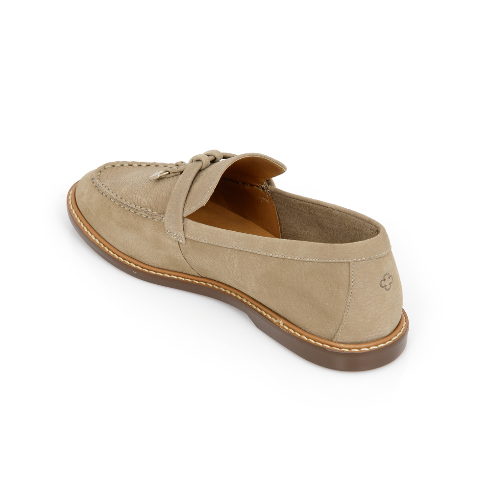 LOAFER MOCASSIM VERDE ALBERO COURO NOBUCK image number 2