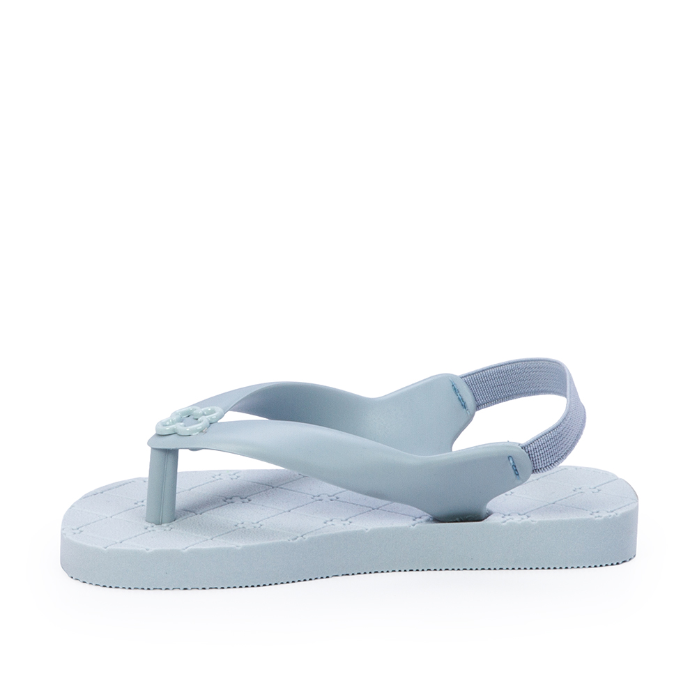 CHINELO DE DEDO BEB&Ecirc; AZUL TURMALINA MONOGRAMA image number 2