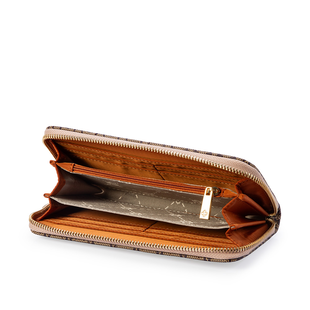 CARTEIRA FEMININA BEGE MONOGRAMA image number 3