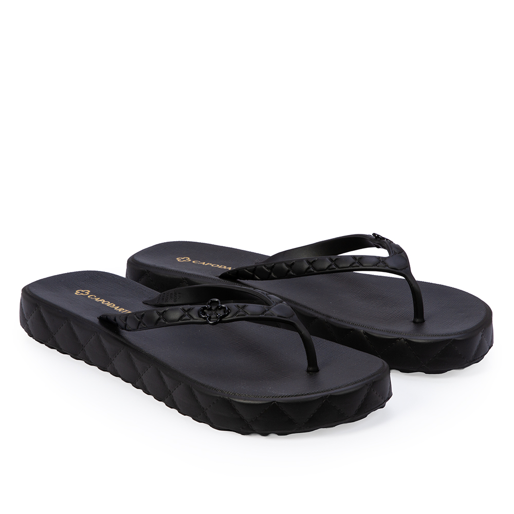 CHINELO DE DEDO PRETO MATELASS&Ecirc; image number 1
