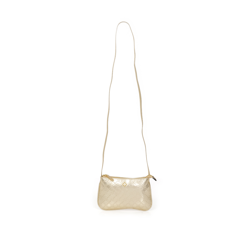 BOLSA SHOUDER BAG TIRACOLO DOURADA MONOGRAMA PIETRA image number 3