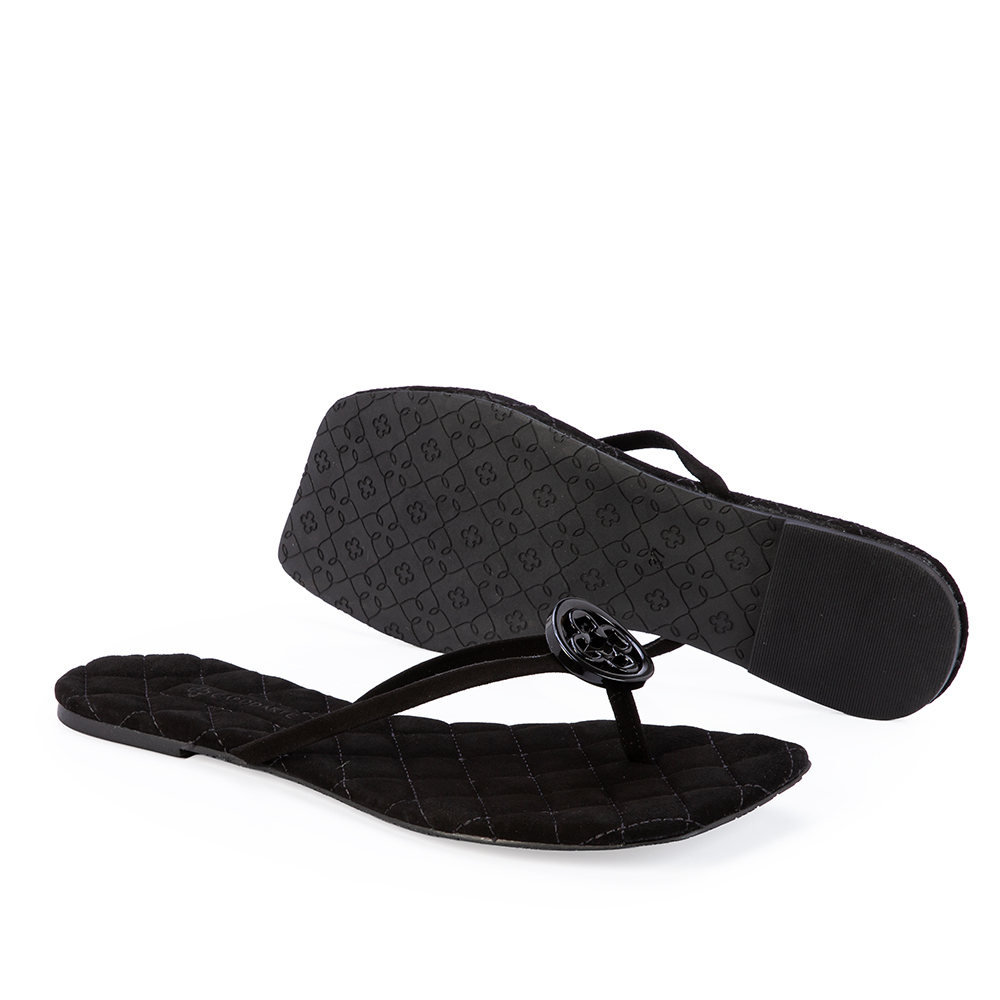 CHINELO RASTEIRO PRETO COURO NOBUCK image number 3