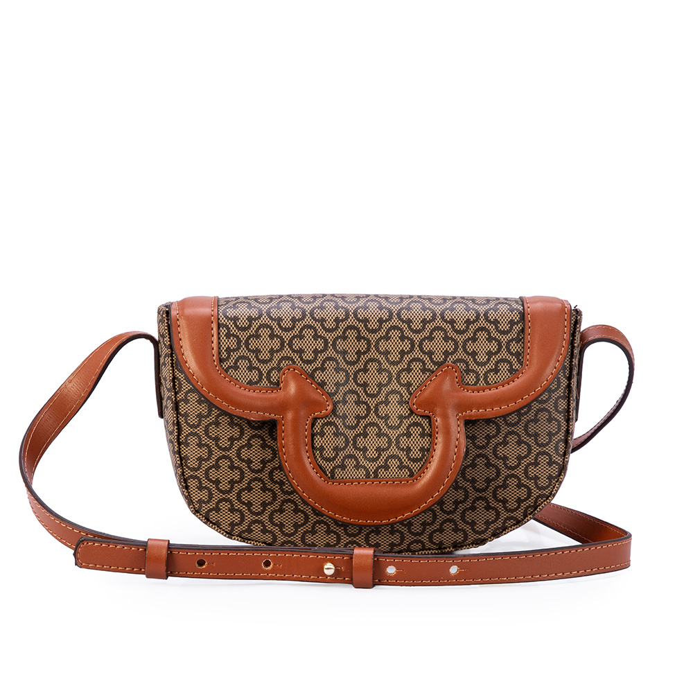 BOLSA PEQUENA TIRACOLO CARAMELO MONOGRAMA SHOULDER BAG image number 0