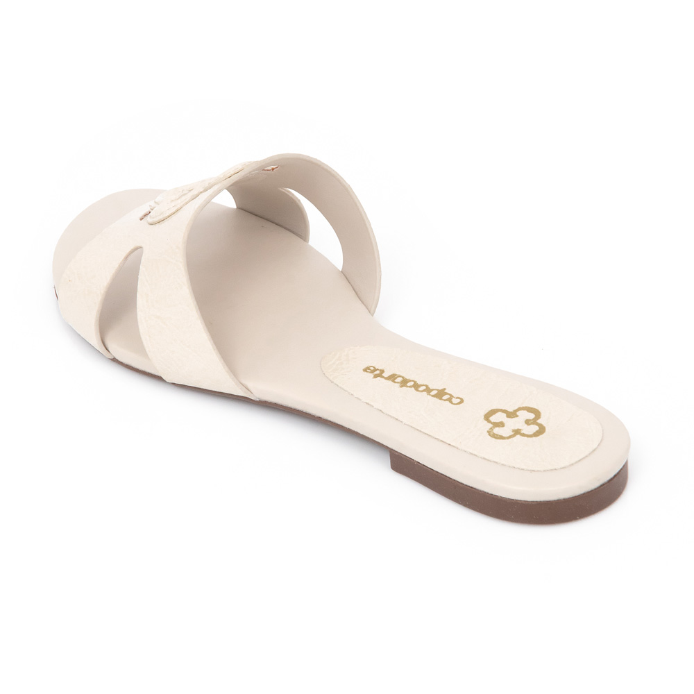 CHINELO RASTEIRA BEGE R&Aacute;FIA image number 2