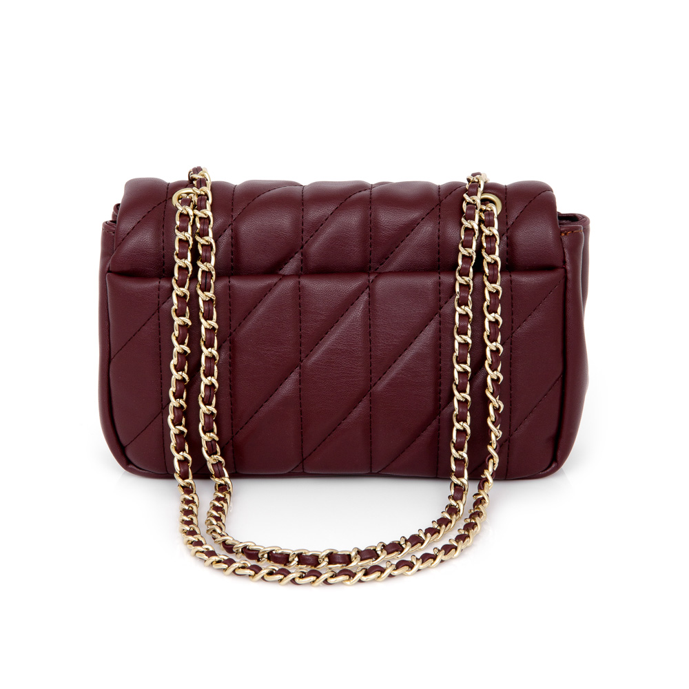 BOLSA PEQUENA TIRACOLO BORD&Ocirc; MATELASS&Ecirc; AL&Ccedil;A CORRENTE image number 1