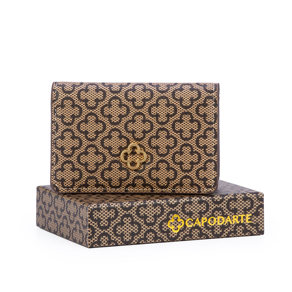 CARTEIRA FEMININA AZUL MONOGRAMA image number 1