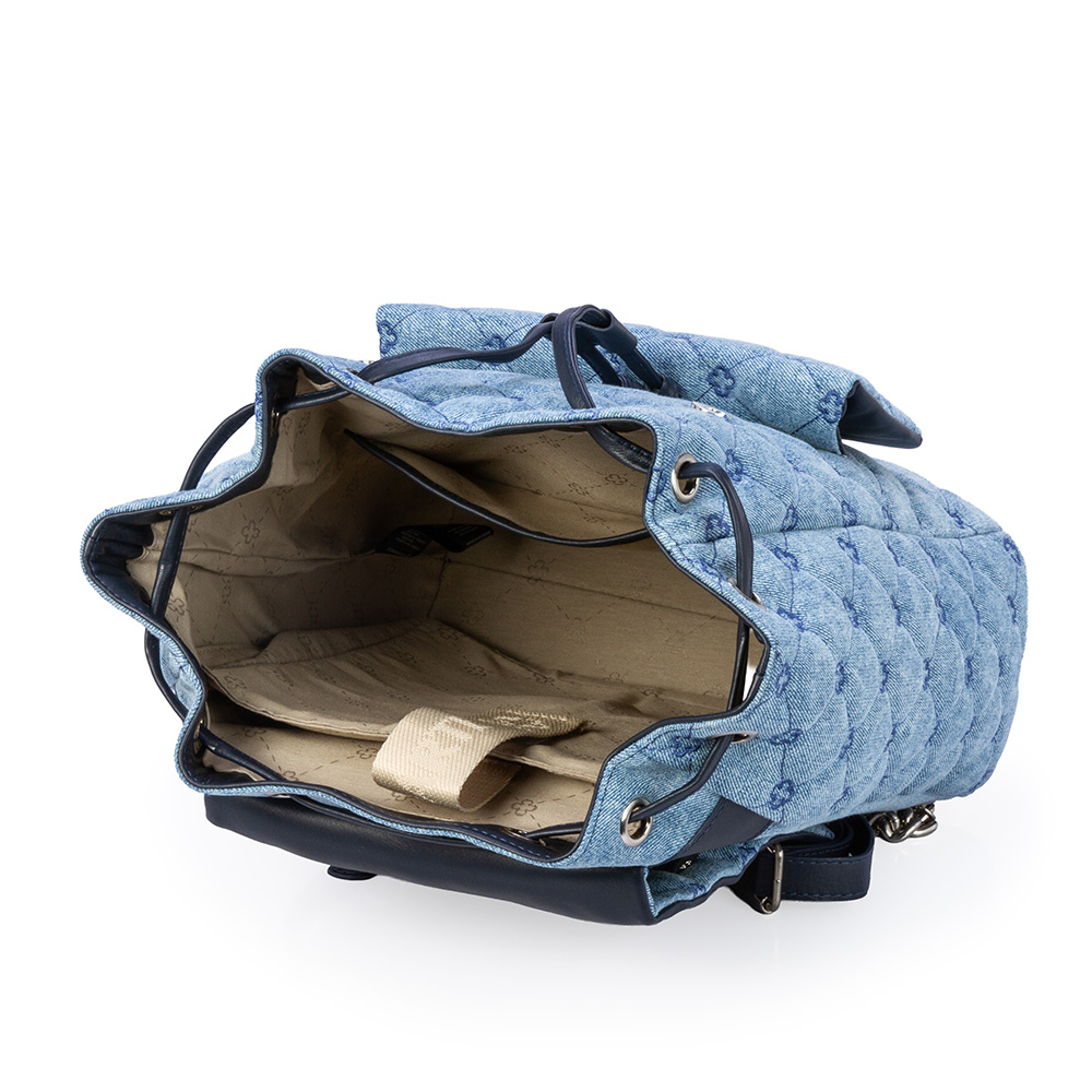 MOCHILA FEMININA MARINHO AZZURRO MONOGRAMA image number 4