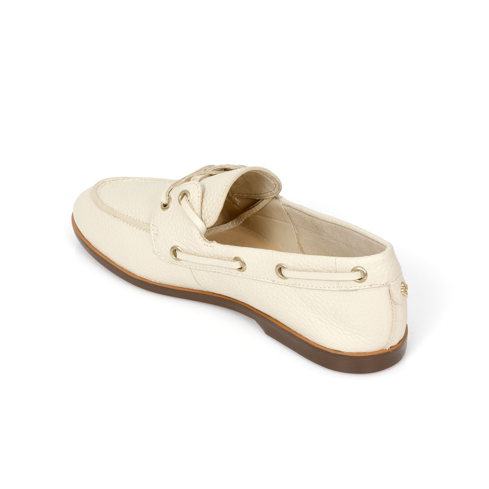 LOAFER MOCASSIM BEGE VANILLA DE COURO image number 2