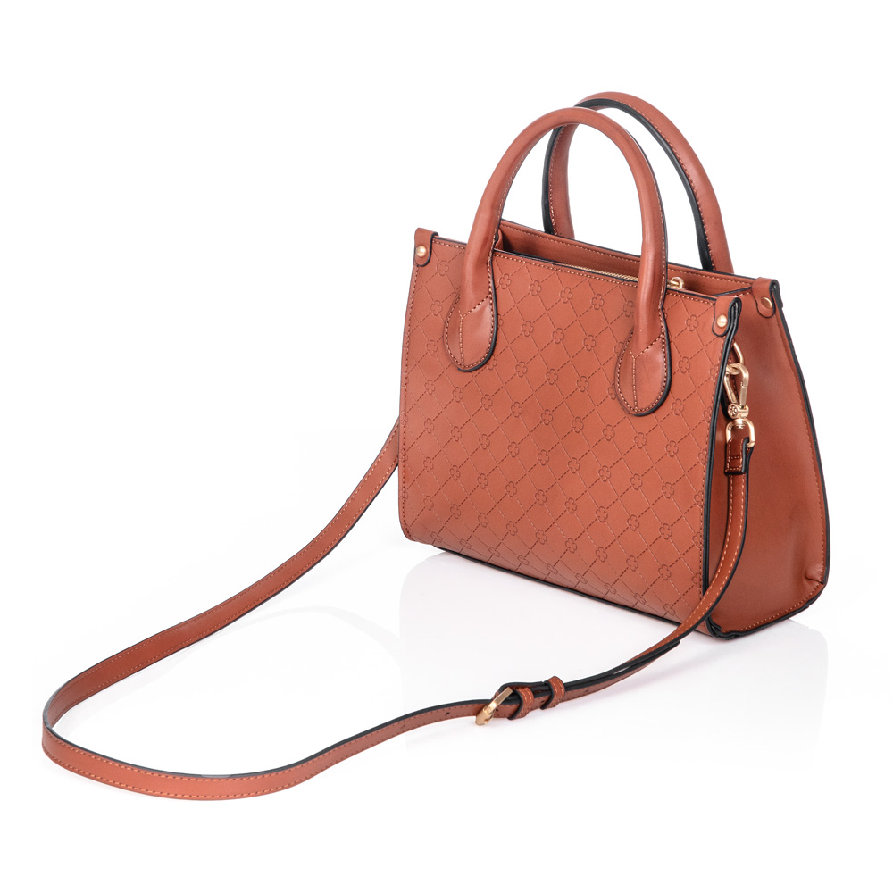 BOLSA CARAMELO MÉDIA TOTE image number 2
