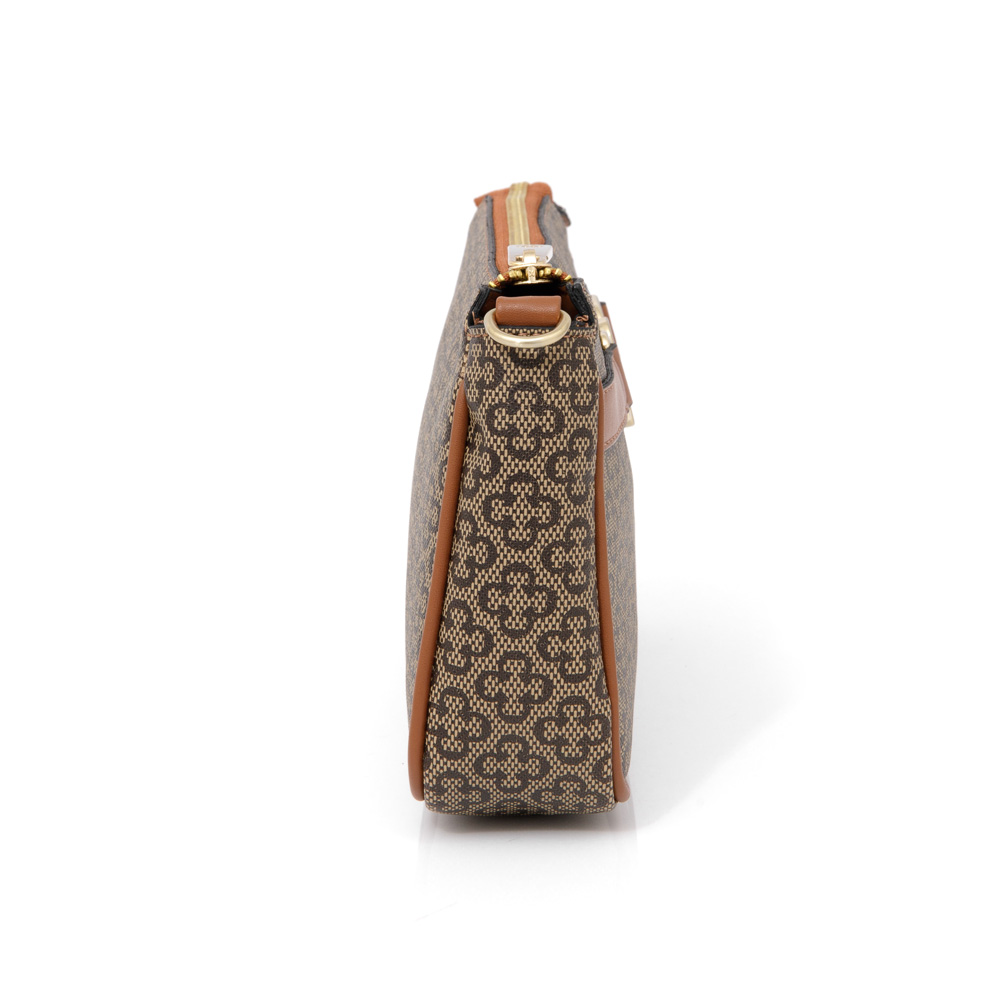 BOLSA PEQUENA CARAMELO MONOGRAMA SHOULDER BAG image number 2