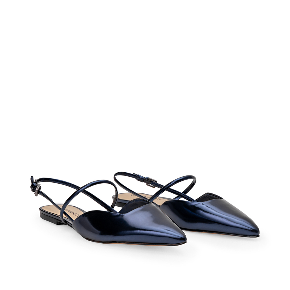 SAPATILHA SLINGBACK MARINHO AZZURRO DE COURO image number 1