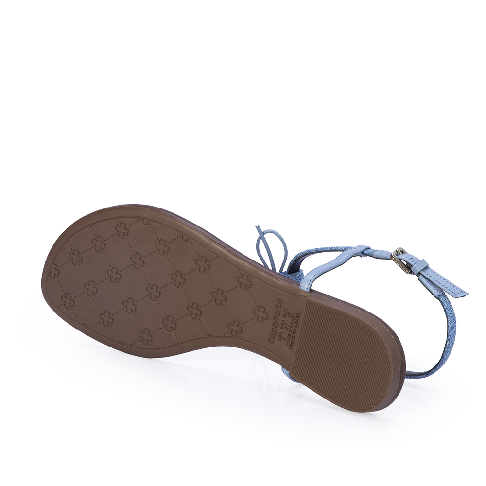 SAND&Aacute;LIA RASTEIRA DENIM LA&Ccedil;O COM PEDRARIAS image number 3