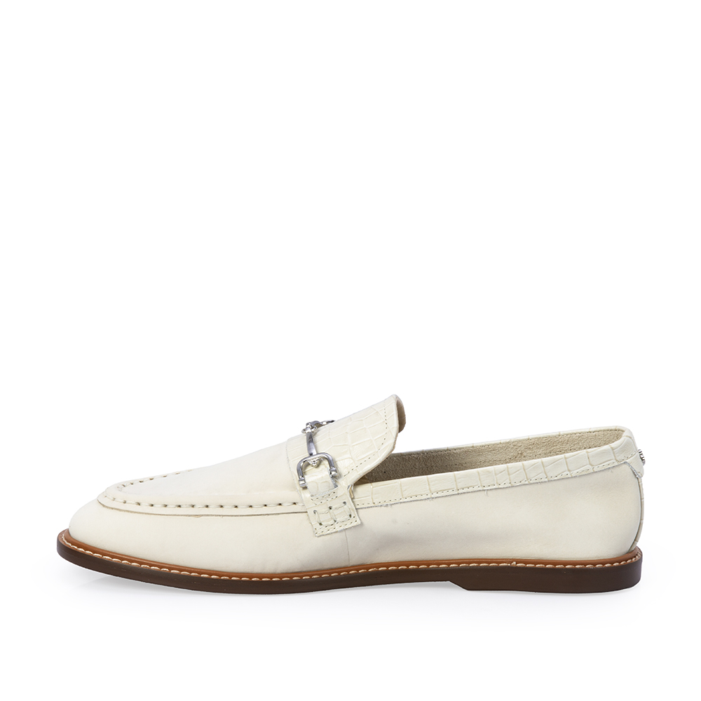 LOAFER MOCASSIM BRANCO DUNA DE COURO BRIDÃO image number 2