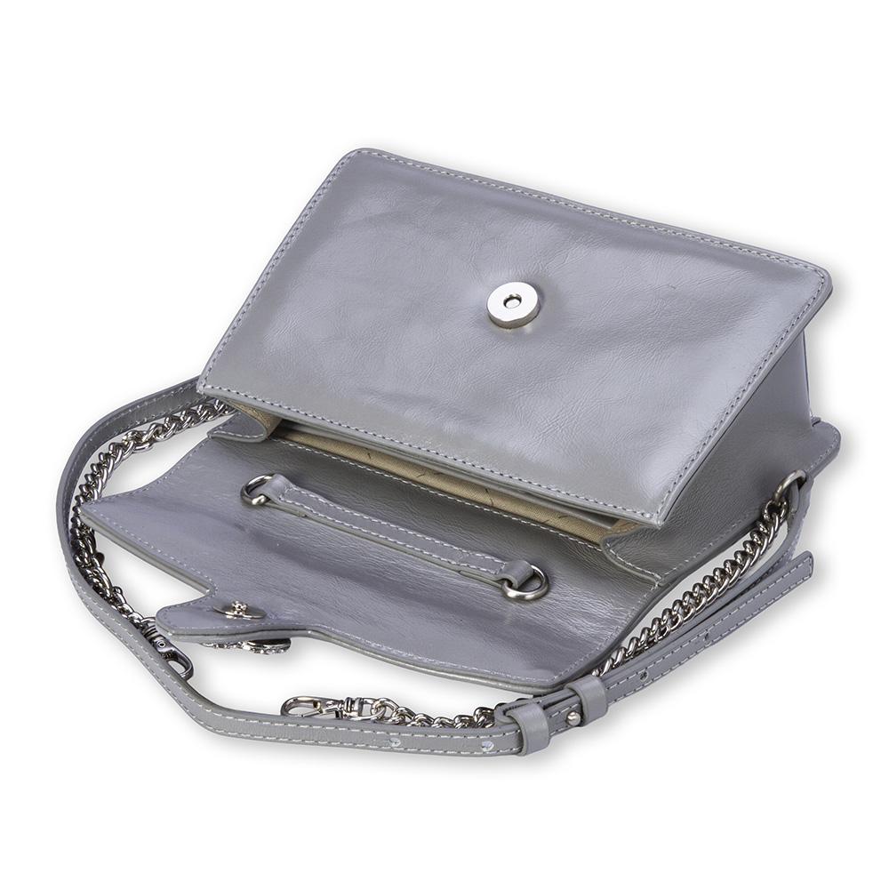 BOLSA SHOULDER BAG COURO CARBONO image number 4