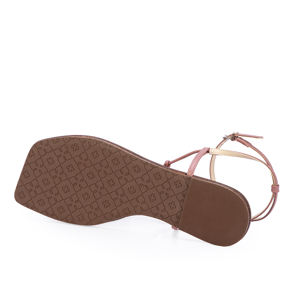 SAND&Aacute;LIA RASTEIRA ROSA MALVA DE COURO image number 3