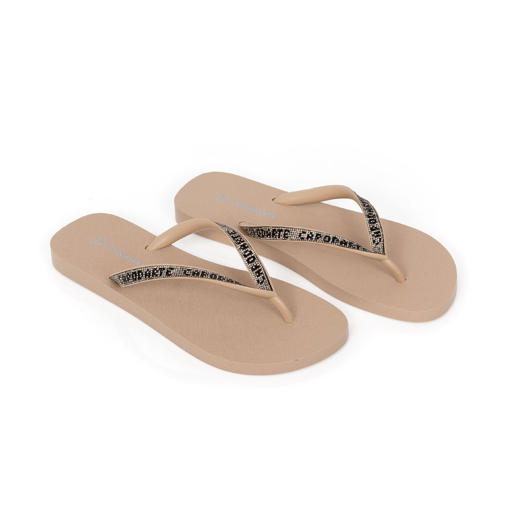 CHINELO DE DEDO NUDE SEDA TIRAS CAPODARTE image number 1