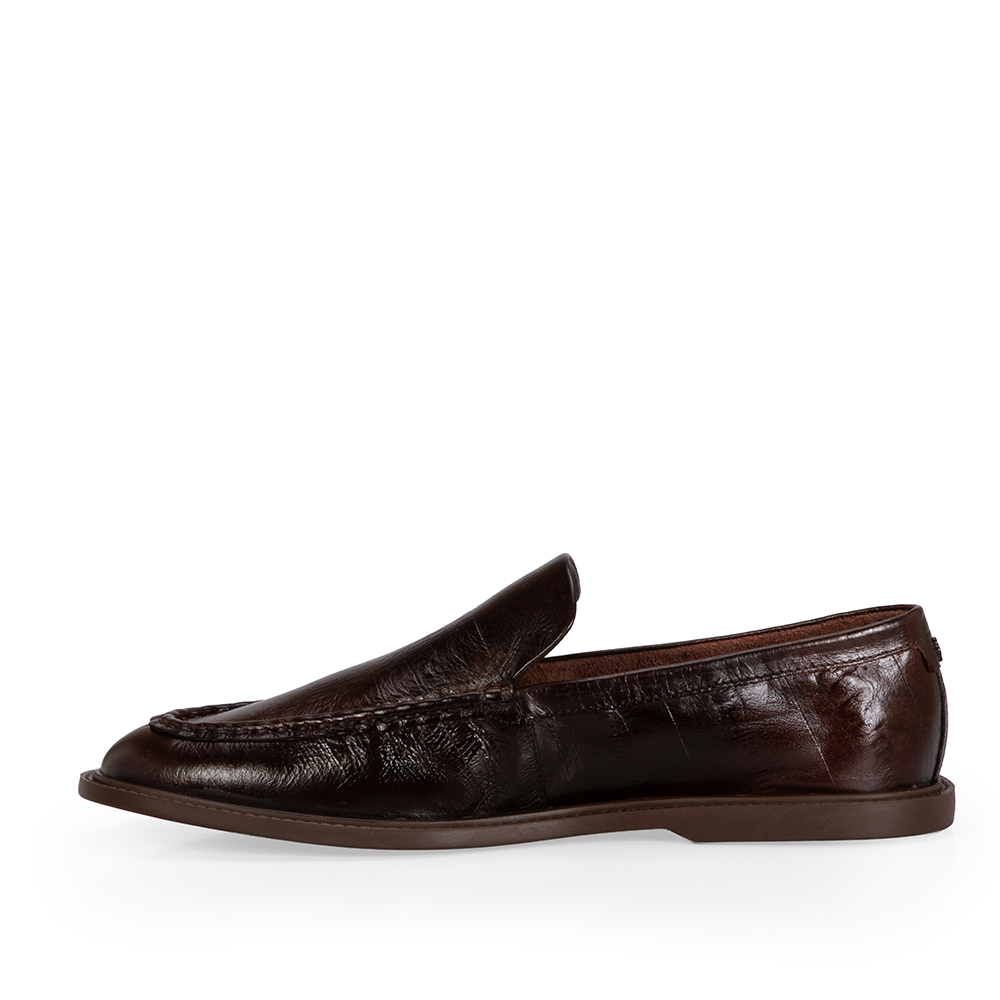 LOAFER MOCASSIM MARROM DE COURO image number 2