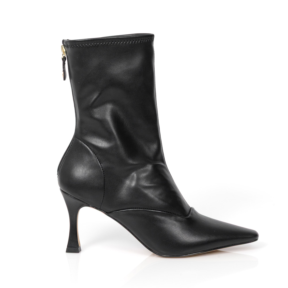 BOTA CANO M&Eacute;DIO PRETA STRETCH image number 0