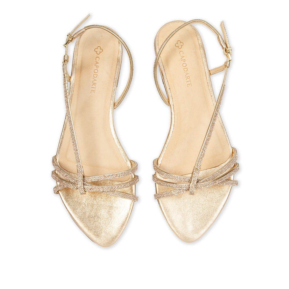 SAND&Aacute;LIA RASTEIRA DOURADA BRILHOS image number 4