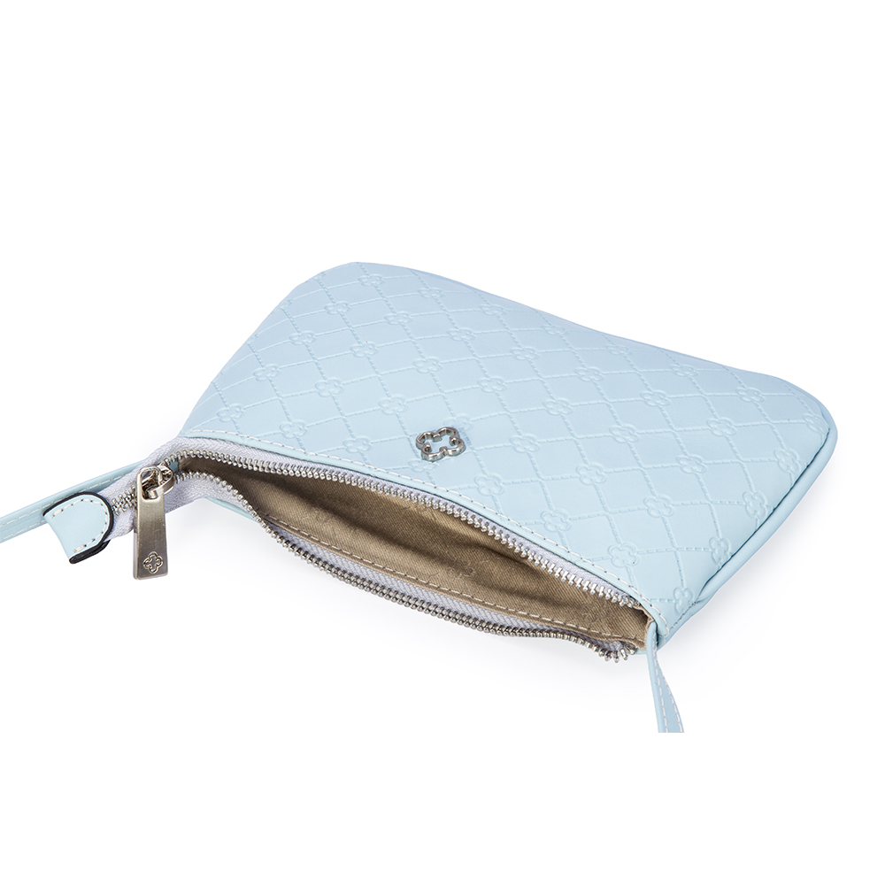 BOLSA TIRACOLO AZUL TURMALINA MONOGRAMA PIETRA image number 4