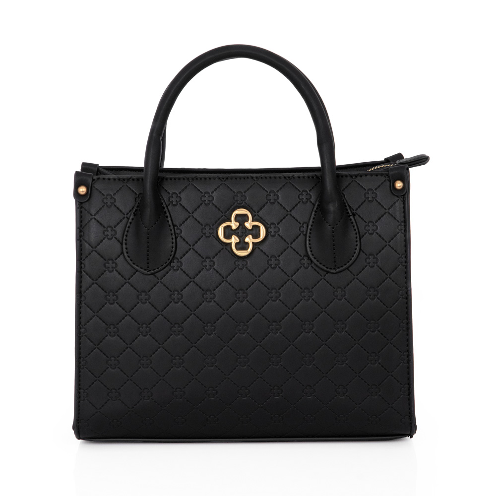 BOLSA PRETA MÉDIA TOTE image number 0