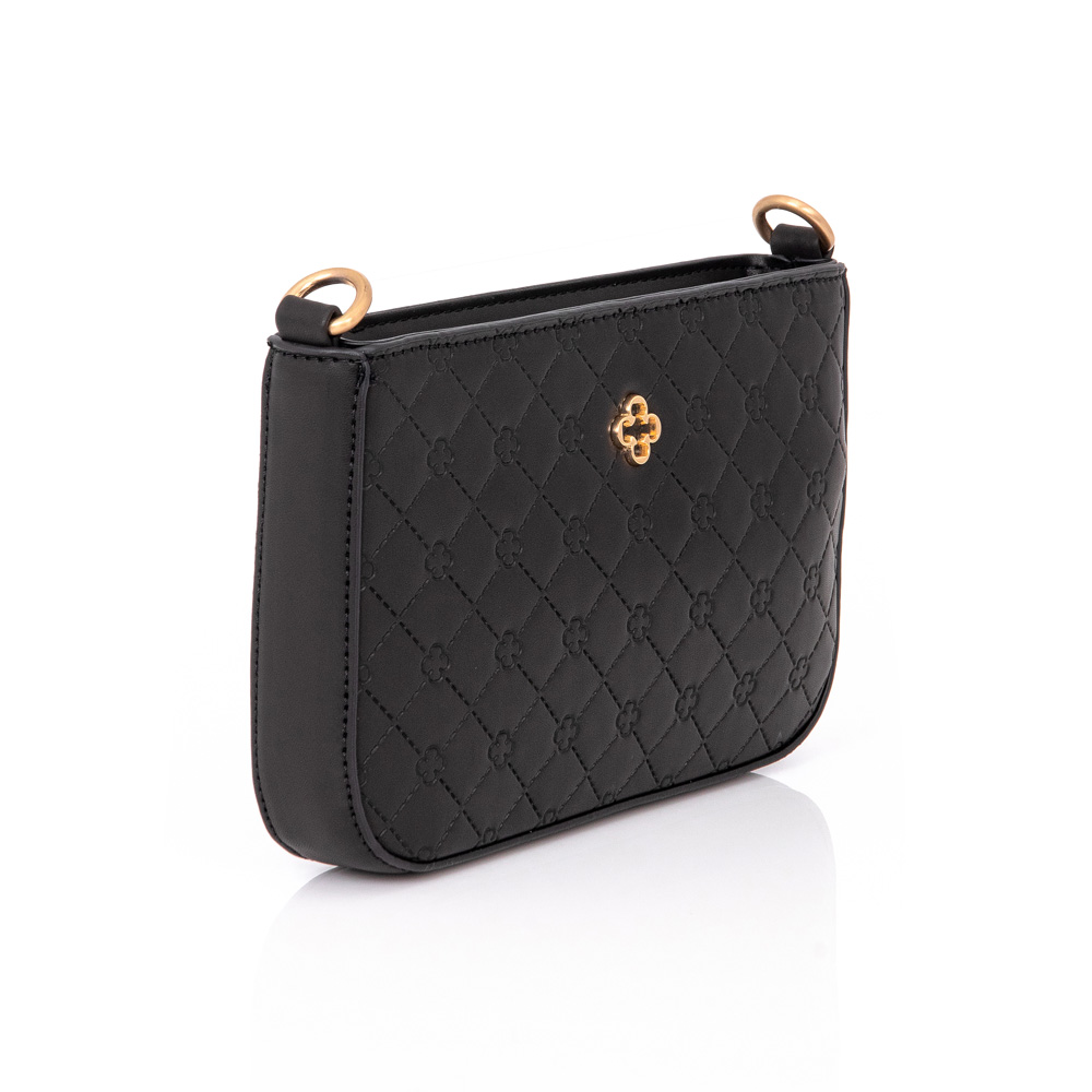 BOLSA TIRACOLO PEQUENA PRETA image number 4