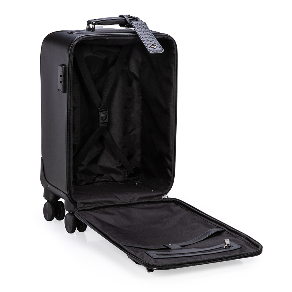 MALA DE BORDO 4 RODAS 360&deg; PRETA TRESS&Ecirc; image number 4