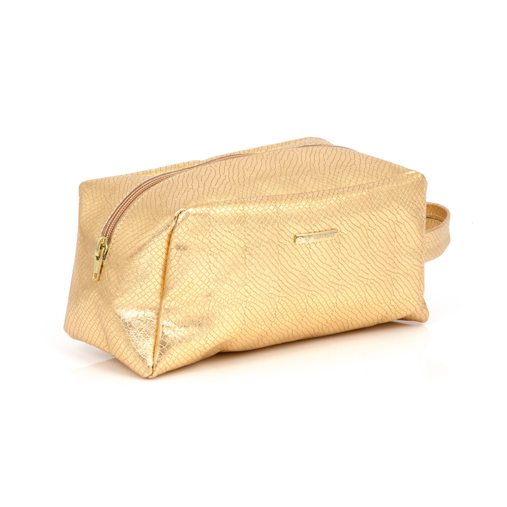 KIT CHINELO E NECESSAIRE DOURADA image number 4