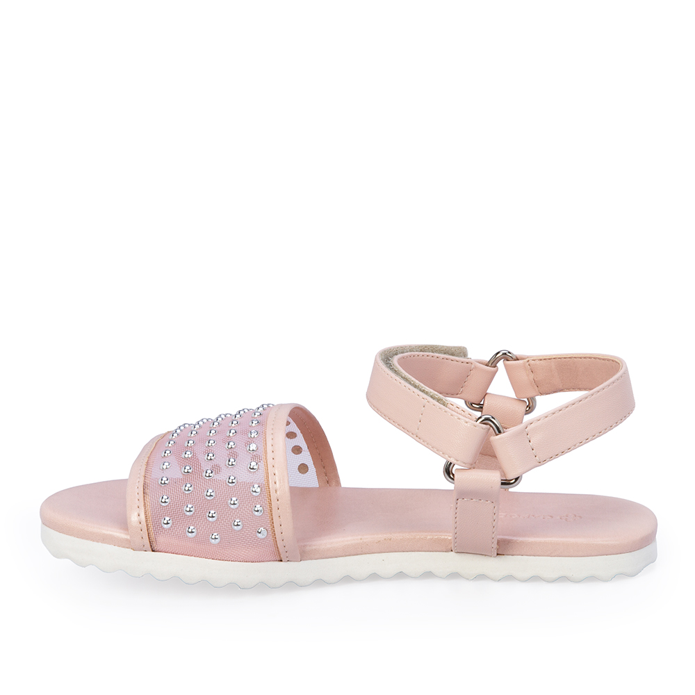 SANDÁLIA INFANTIL ROSA PEÔNIA TELA image number 2