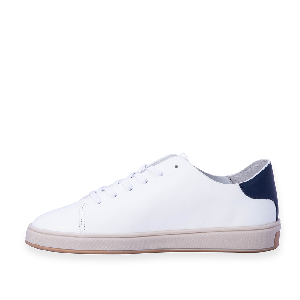 T&Ecirc;NIS CASUAL FEMININO BRANCO DE COURO AMARRA&Ccedil;&Atilde;O image number 2