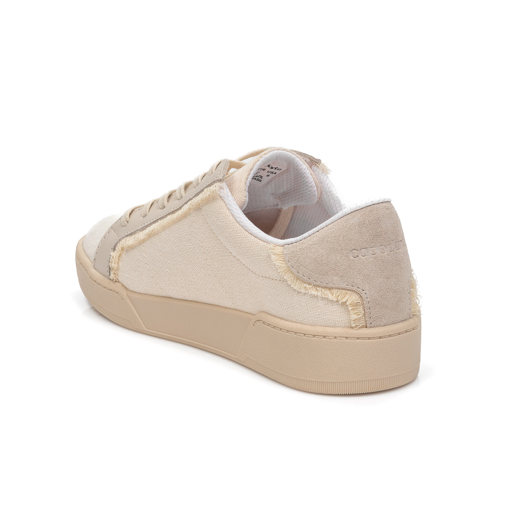 TÊNIS FEMININO BEGE AMARRAÇÃO image number 2