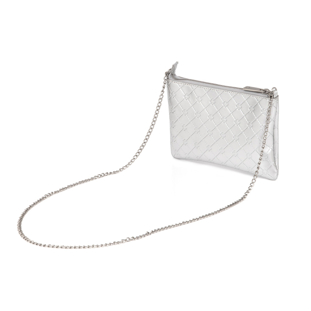 BOLSA INFANTIL PRATA ALÇA CORRENTE image number 2