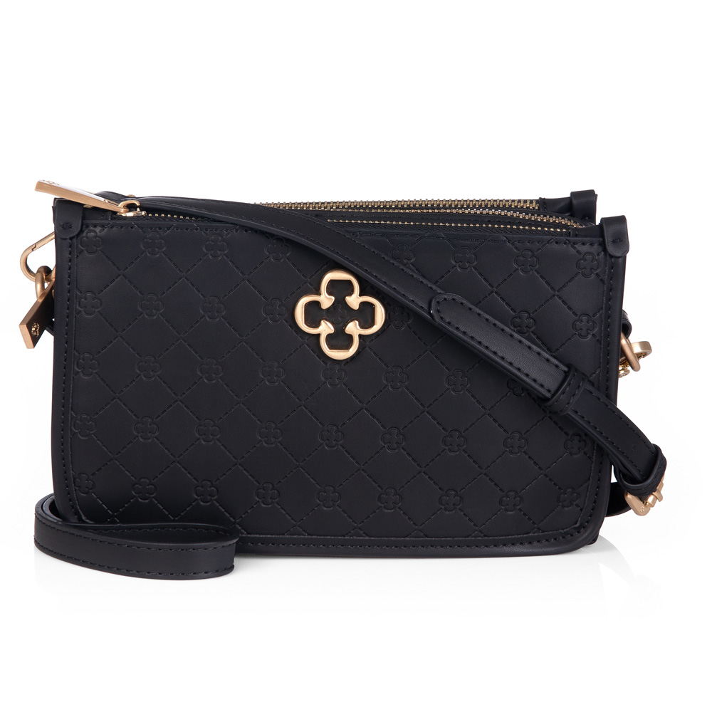 BOLSA PRETA TRANSVERSAL SHOULDER BAG image number 0