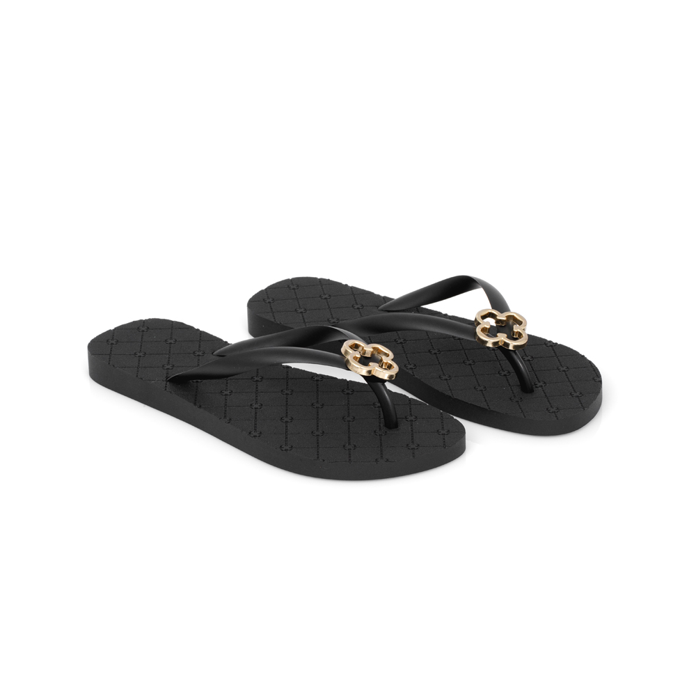 CHINELO DE DEDO PRETO MONOGRAMA image number 1