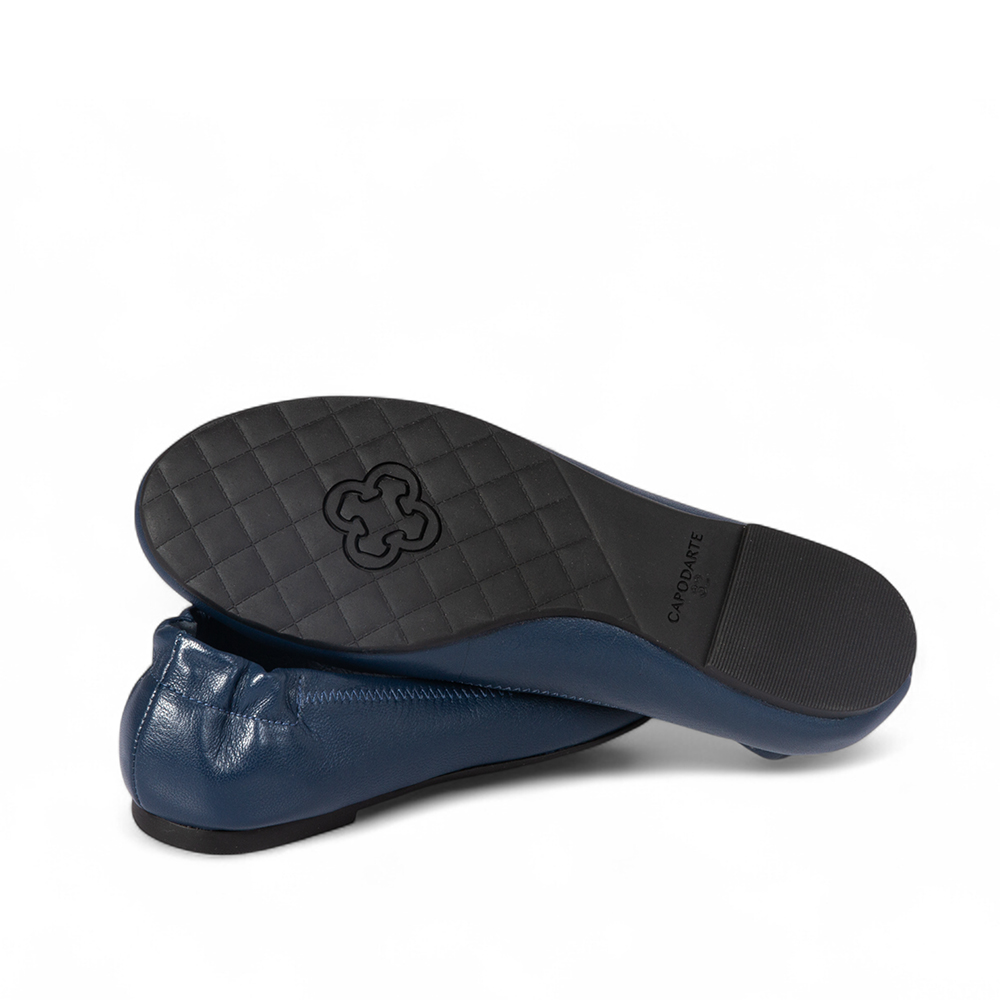 SAPATILHA INFANTIL MARINHO AZZURRO DE COURO CATHERINE image number 3