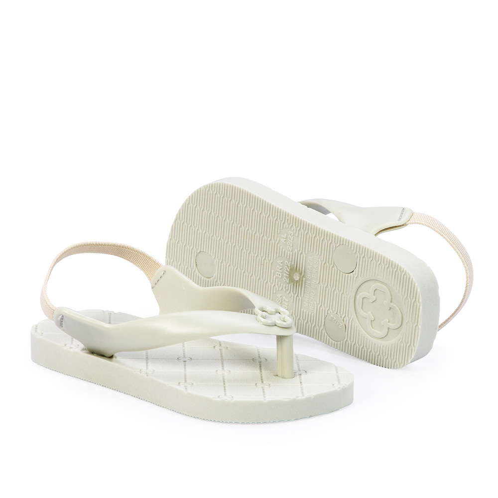 CHINELO DE DEDO BEB&Ecirc; BRANCO DUNA MONOGRAMA image number 3