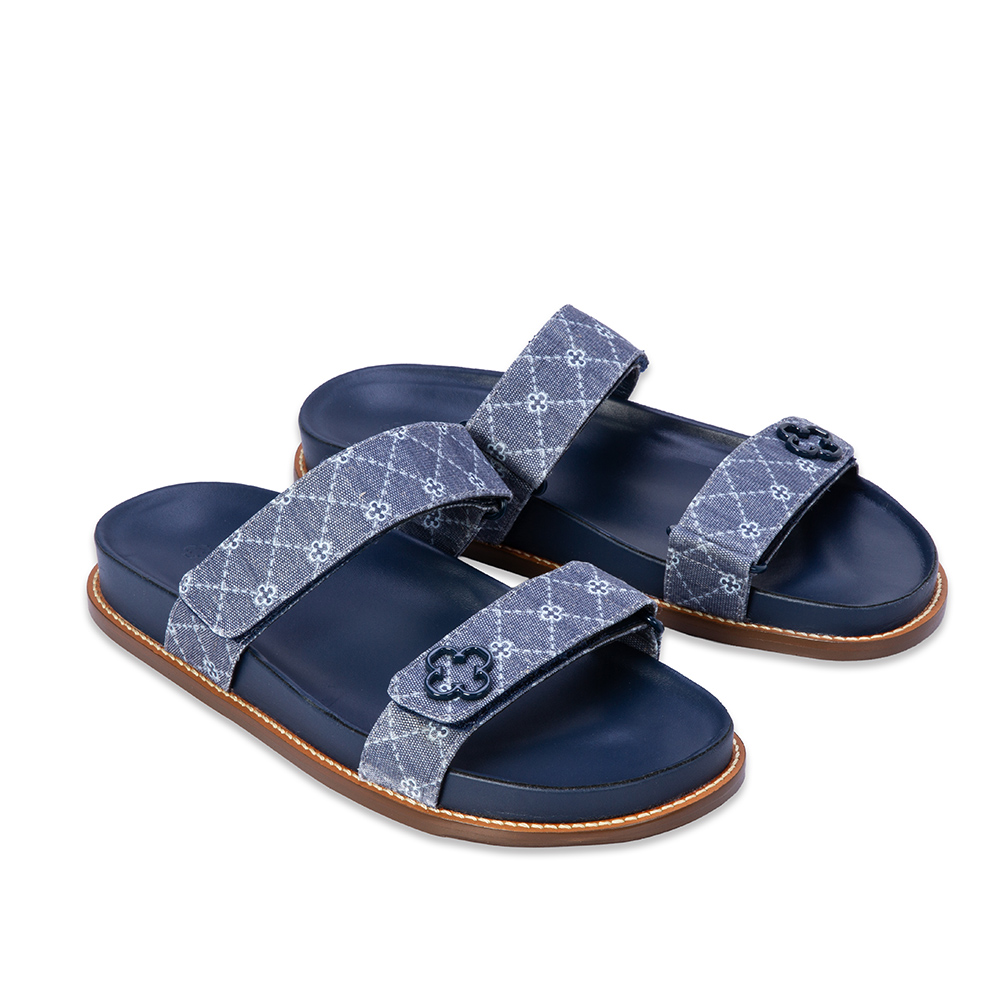 PAPETE JEANS MONOGRAMA COM VELCRO image number 1