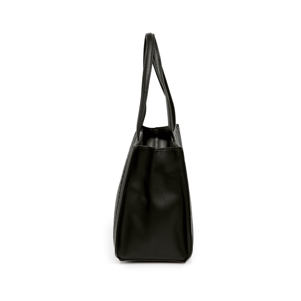 BOLSA MÉDIA PRETA SHOPPER image number 1