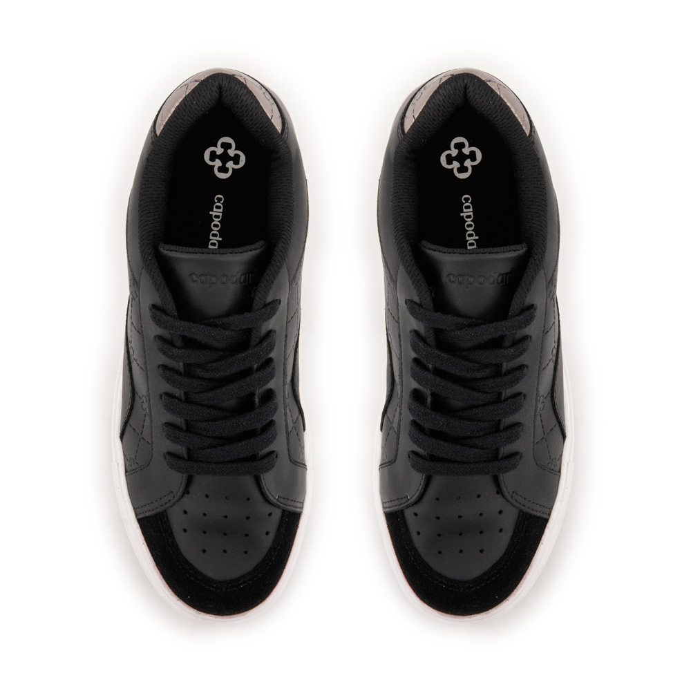 T&Ecirc;NIS FEMININO DE COURO MONOGRAMA PRETO image number 4