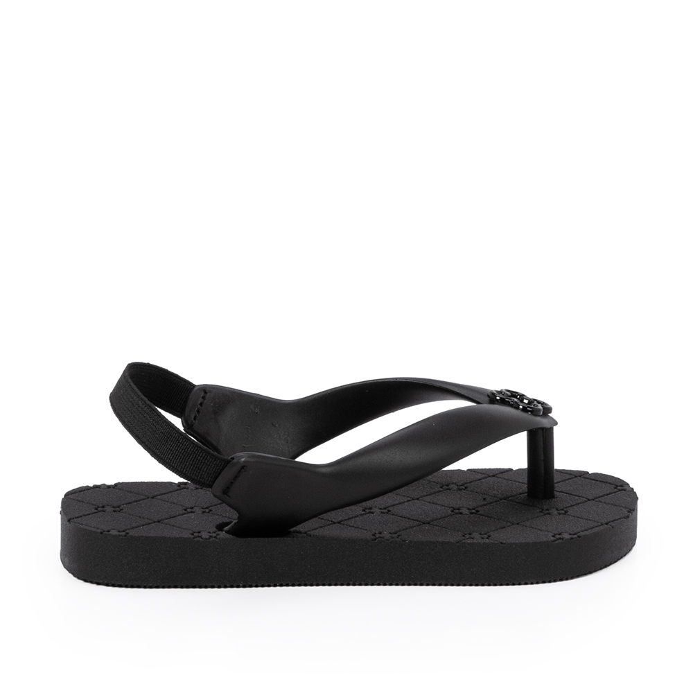 CHINELO DE DEDO BEB&Ecirc; PRETO MONOGRAMA image number 0