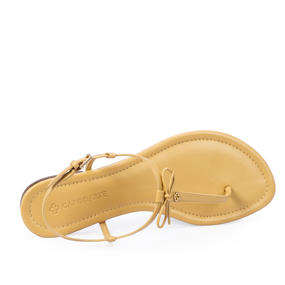 SAND&Aacute;LIA RASTEIRA BEGE SAVANA LA&Ccedil;O image number 4