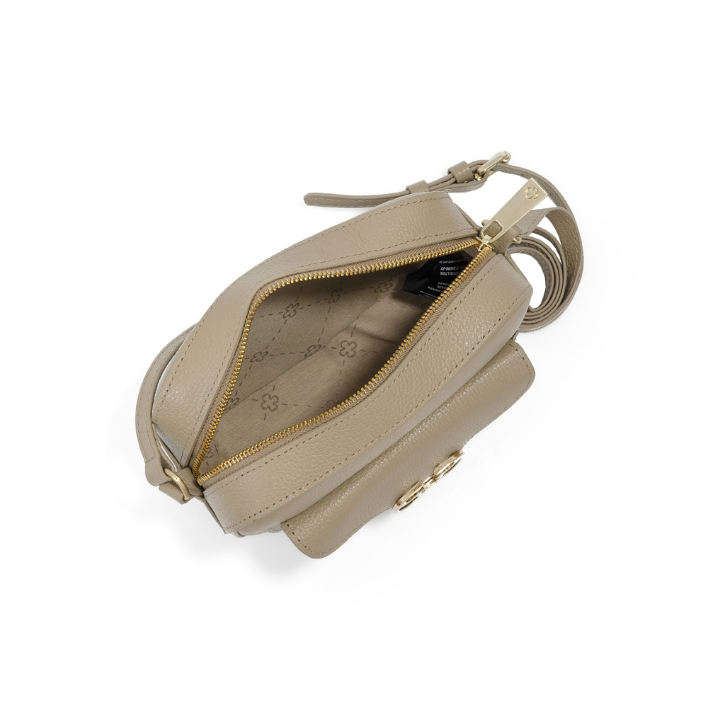 BOLSA PEQUENA TIRACOLO COURO VERDE ALBERO SHOULDER BAG image number 4