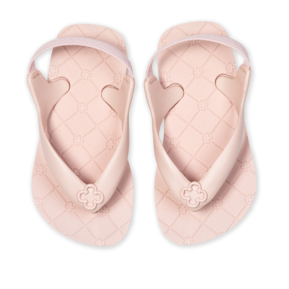 CHINELO DE DEDO BEB&Ecirc; ROSA PE&Ocirc;NIA MONOGRAMA image number 4