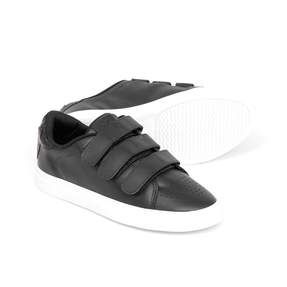 TÊNIS PRETO DE COURO FECHO VELCRO image number 3