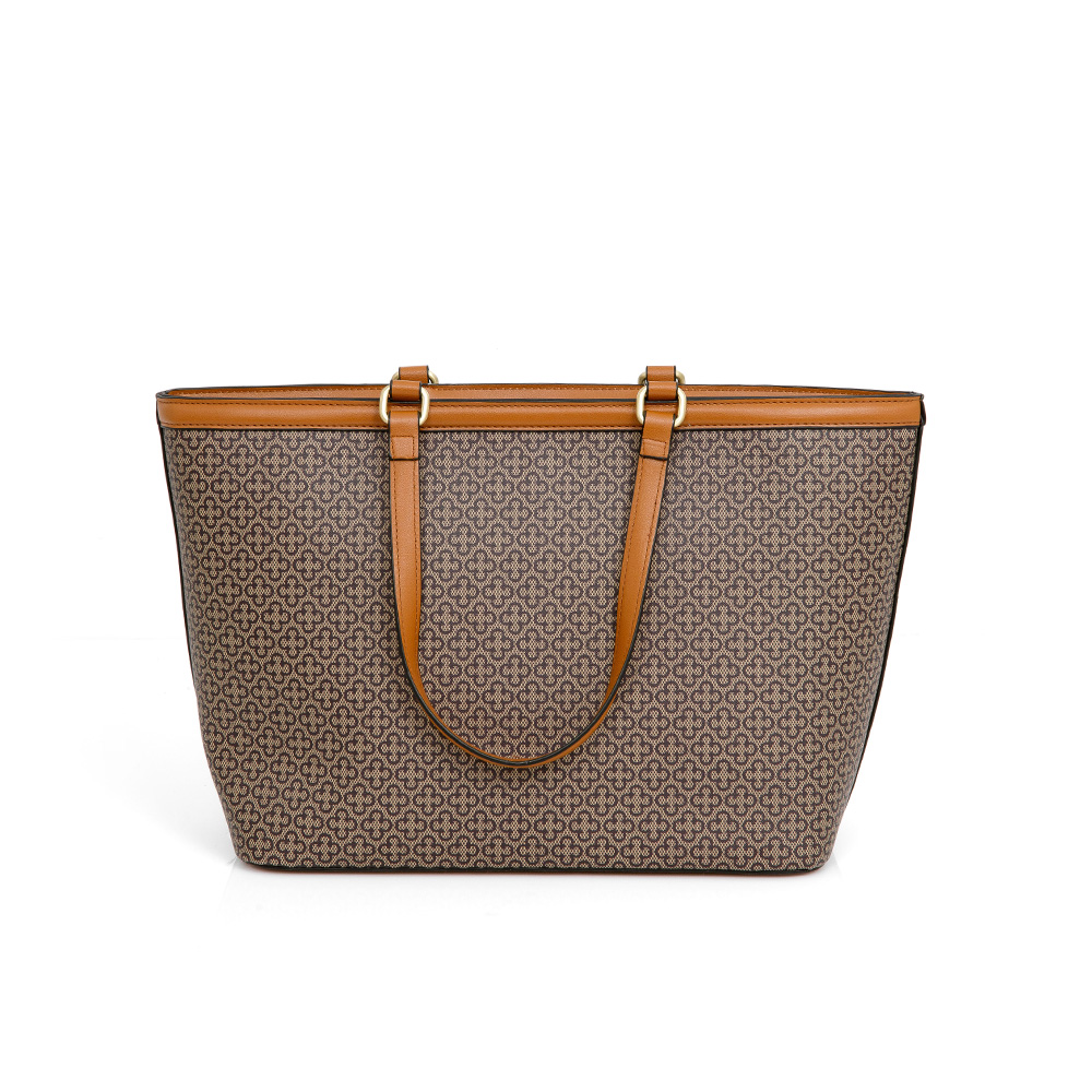 BOLSA GRANDE BEGE MONOGRAMA SHOPPER image number 2