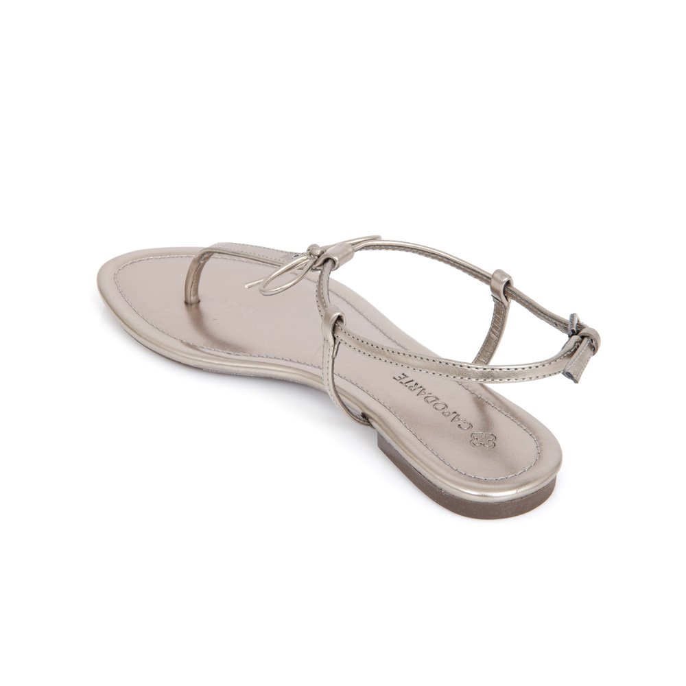 SANDÁLIA RASTEIRA CINZA PEWTER SOFT COM LAÇO image number 2