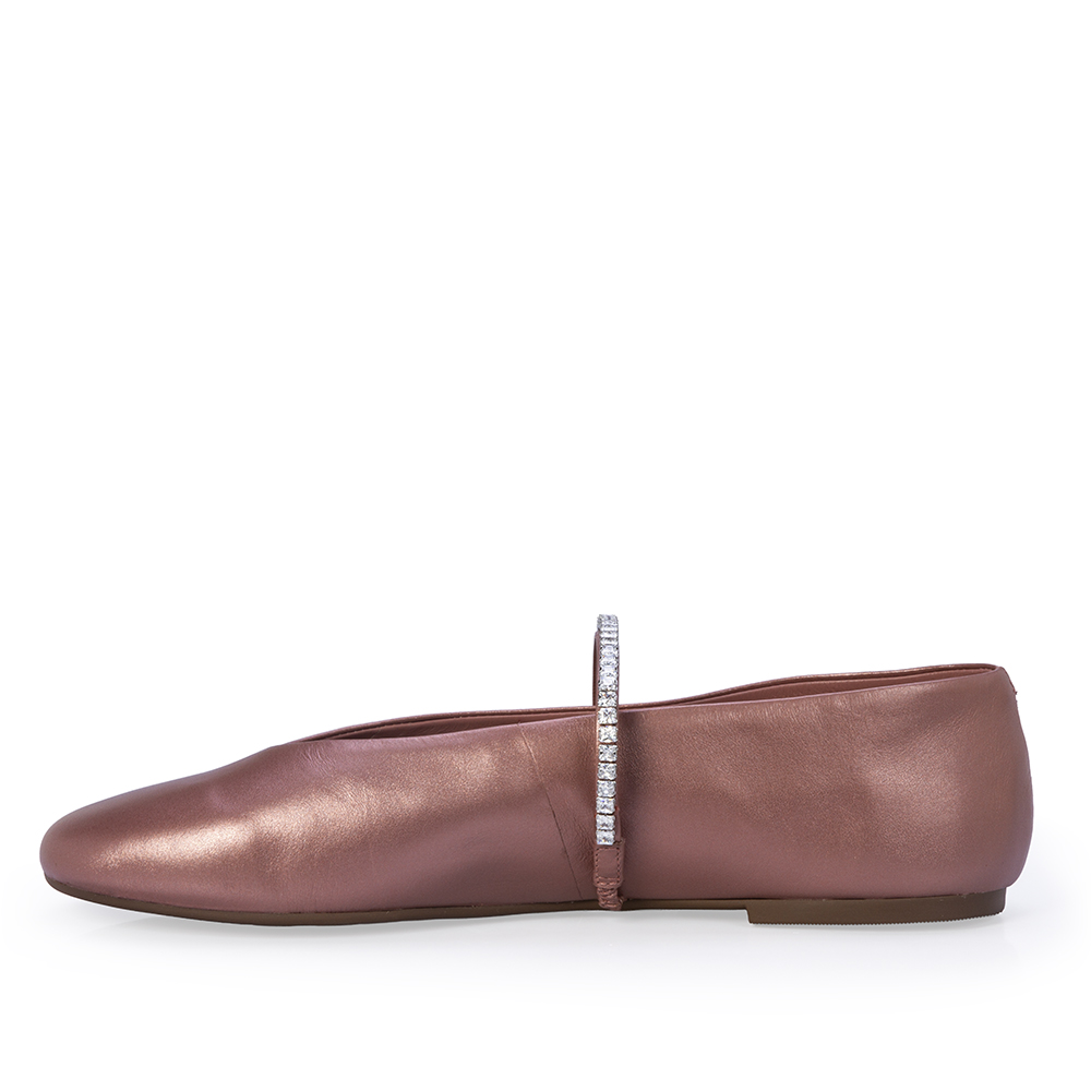 SAPATILHA DE COURO ROSA MALVA image number 2