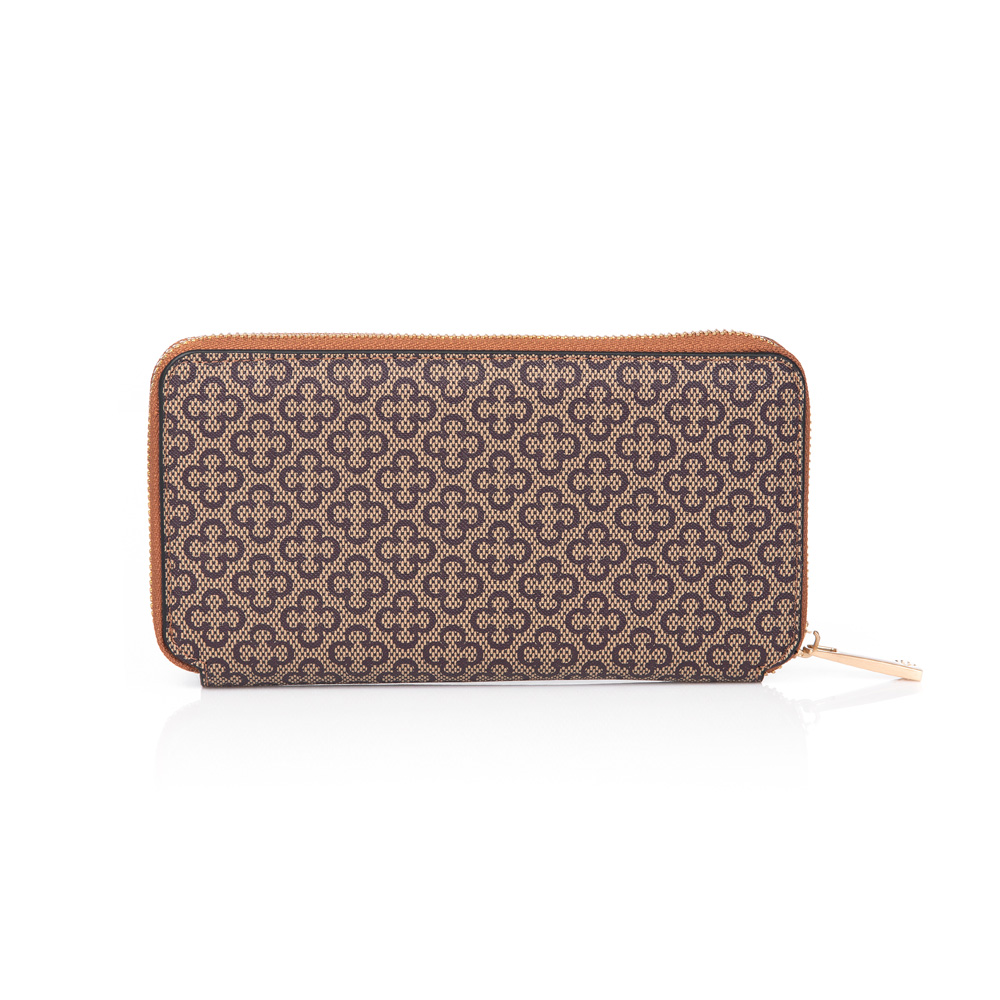 CARTEIRA CARAMELO MONOGRAMA BOLSO Z&Iacute;PER image number 2