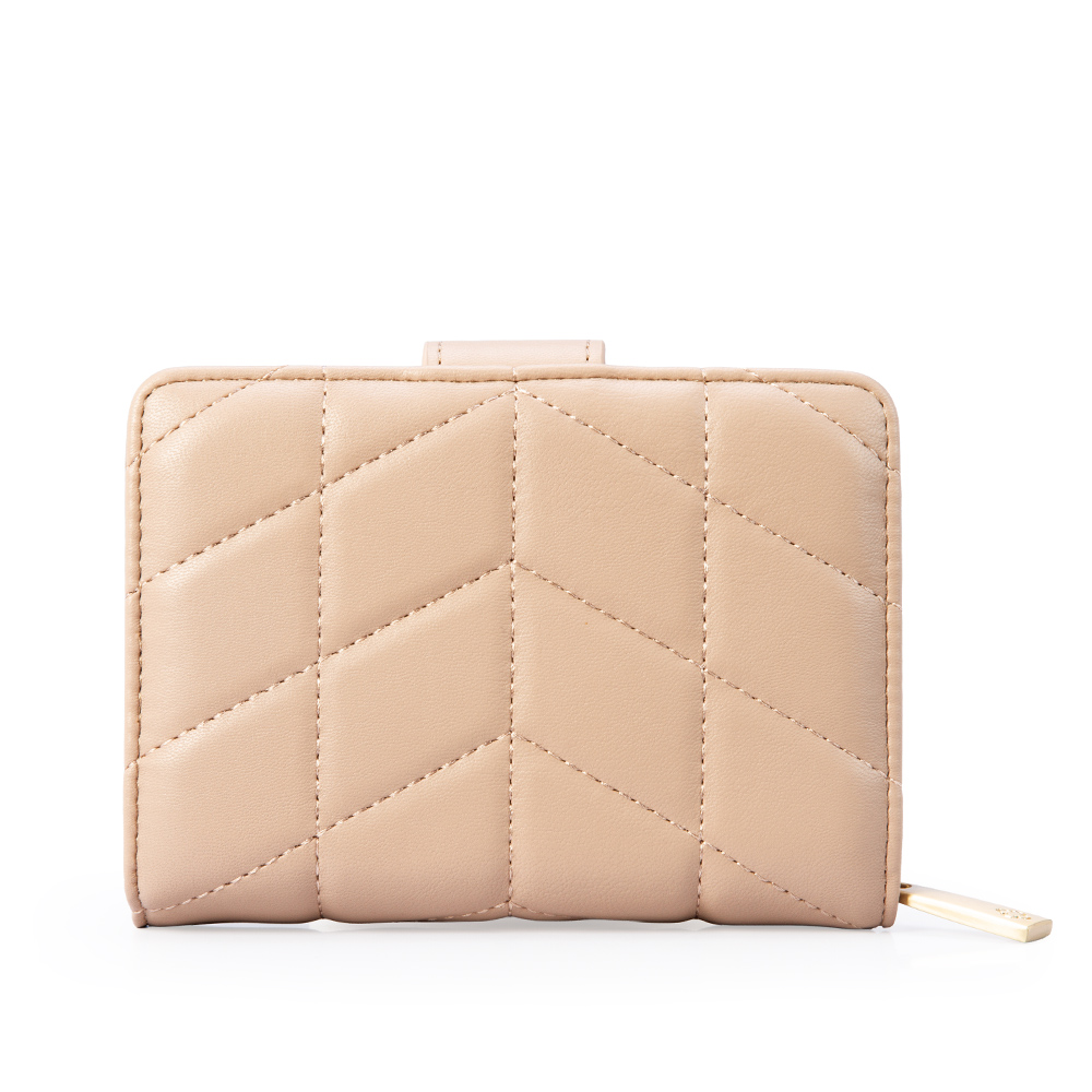 CARTEIRA NUDE SEDA MATELASS&Ecirc; image number 2